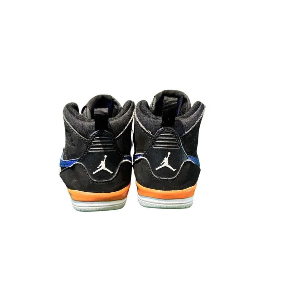 Jordan Legacy 312 Toddler Sneakers Black Blue Orange AT4055-048 Size‎ 4C